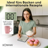 thumbnail of Balance de cuisine en acier inoxydable Bomann KW6086CB-Inox