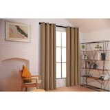 thumbnail of Larson - Luxe effen blackout gordijn - met ringen - 3m x 2.5m - Donker taupe