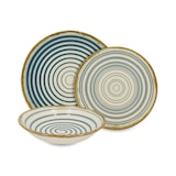 thumbnail of Novastyl - Lot de 36 assiettes spirale en faience