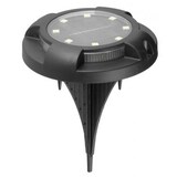 thumbnail of PROREGAL Mega Deal 4x Solarlampe VENEDIG mit automatischer Einschaltfunktion, HxØ 14x11cm, 12 SMD-LEDs, Gartenlampe Rattanlampe Solarlampe