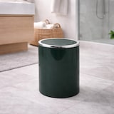 thumbnail of WellHome - Papelera con Tapa Basculante 6L en color Verde Oscuro Ø19x24,2cm - Kama-k