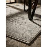 thumbnail of Vintage Perserteppich Orientalisch | 120x170cm, Florhöhe 9mm, Gesamthöhe 12mm | Silbergrau | Pflegeleicht | Wohnzimmer | LODI-Lambro | Kadima Design