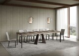 thumbnail of Ausziehbarer Konsolentisch 90x40/300 cm Diamante Premium taubengrau