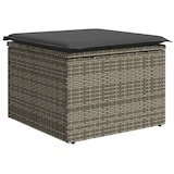 thumbnail of vidaXL Garten-Sofa-Set mit Speicher 7 pcs Grau Poly Rattan