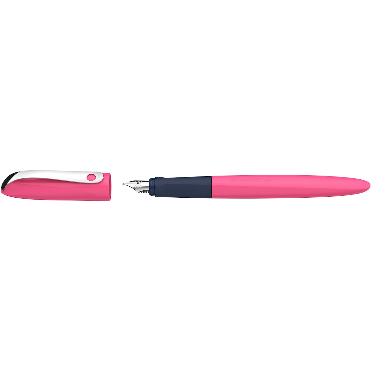 Schneider 162119 Füllhalter Wavy - Feder A, Patrone, pink
