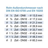 thumbnail of Messing Schlauchtülle 1/2 Zoll IG x 13-14 mm
