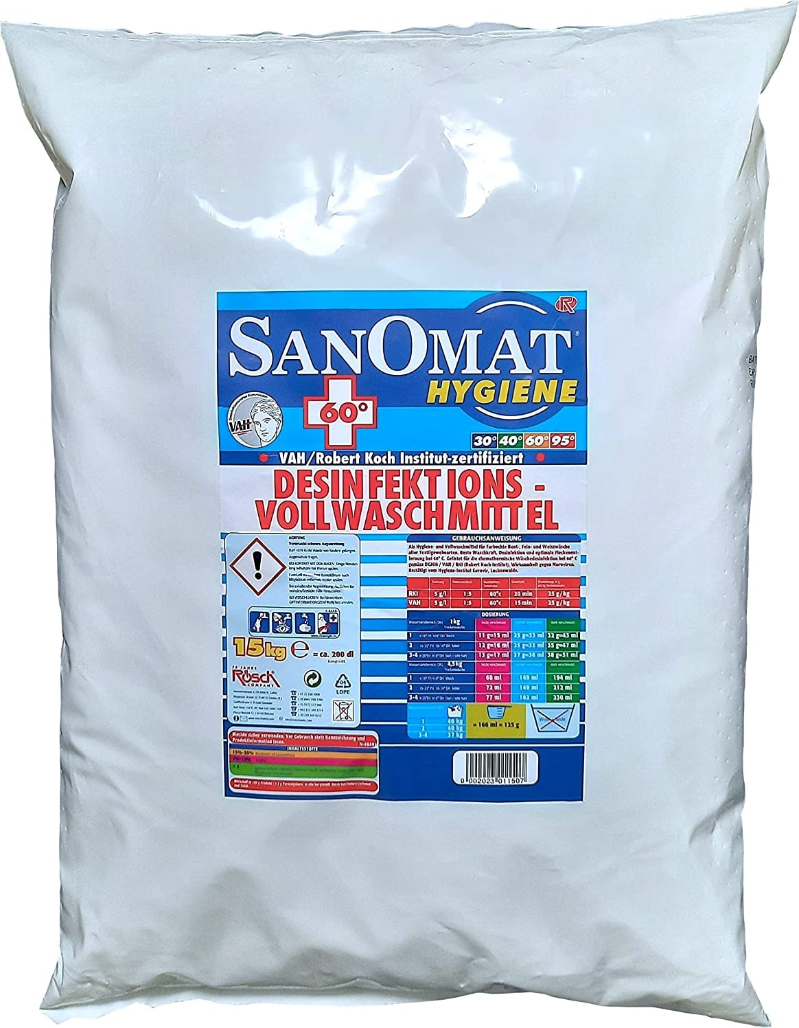 Sanomat Desinfektions-Waschmittel 8kg