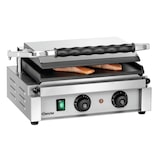 thumbnail of Glatter digitaler Kontaktgrill bartscher panini-mdi 1g