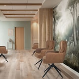 thumbnail of Esszimmerstuhl / Drehstuhl TARUGO Stoff braun hjh LIVING