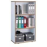 thumbnail of VCM Büroregal & Bücherregal Salia Weiß H. 110 x B. 60 x T. 33 cm