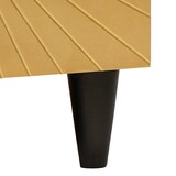 thumbnail of vidaXL Sideboard Schwarz und Gold 60 x 33 x 75 cm massives Mangoholz