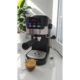 thumbnail of Sirge CREMAEXPR+ Máquina de café expresso e cappuccino com 2 filtros, 1100 W, 15 bar [bomba Itália], preto