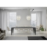 thumbnail of Itamoby Tavolo allungabile 90x160/420 cm Flame Premium cemento telaio Antracite