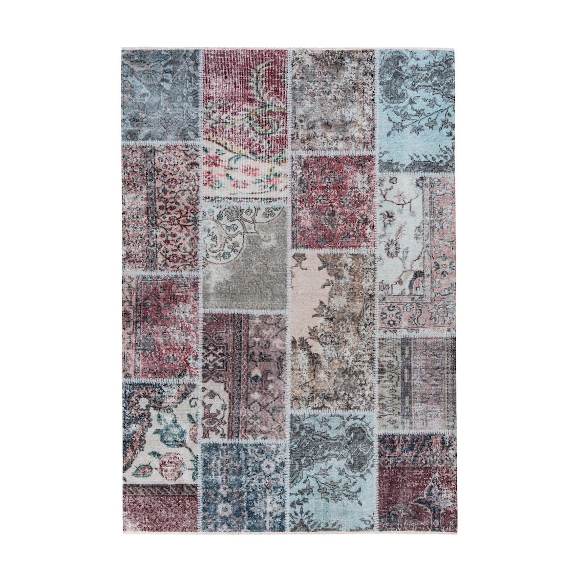 Oriela 200 Multi / Rot 160cm x 230cm