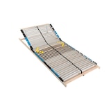thumbnail of Premium Lattenrost 80x200, Lattenrahmen Buche, 7 Komfortzonen, 42 Latten, Federholzrahmen Made in Germany,  Kopfteil verstellbar, Traglast 150Kg