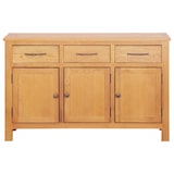 thumbnail of Helloshop26 - Buffet bahut armoire console meuble de rangement 112 cm bois de chêne massif 4402269