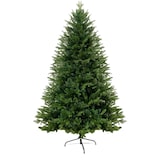 thumbnail of DELUKE® Weihnachtsbaum künstlich 160cm [Inkl. Lichterkette] Nordfichte -  Spritzguss | Tannenbaum naturgetreu inkl. Baumständer