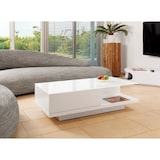 thumbnail of SalesFever Salontafel rechthoekig | met lade | MDF hout | B 120 x D 60 x H 36 cm | wit