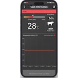 thumbnail of HerQs - Thermomètre à dôme - Thermomètre de cuisine, barbecue, numérique, thermomètre à viande, Bluetooth