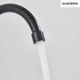 thumbnail of JULIE |Torneira misturadora gastronómica de parede preta|de cozinha profissional em aço inoxidável com duche de mão|restaurante de parede de bica alta