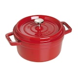 thumbnail of Cocotte Redonda Staub De 26 Cm, 5.25 L, Color Cereza