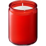 thumbnail of Bolsius Vassorio 8 pezzi Starlight bicchiere rosso 8,2cm altezza, 6,8cm diametro, Tempo di bruciatura singola candela: 50 ore