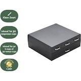 thumbnail of BRASQ Capsulehouder voor Nespresso cups - voor Dolce Gusto cups - Tot 50 cups - Koffiecups houder Zwart - Opbergbox met 4-lades