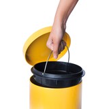 thumbnail of Excelsa Mülleimer Cleany Metall 5 Lt Gelb