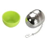 thumbnail of Lot de 2 boules à thé en acier inoxydable avec support Fackelmann Petit Déjeuner