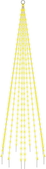 thumbnail of vidaXL LED-Weihnachtsbaum für Fahnenmast Warmweiß 310 LEDs 300 cm