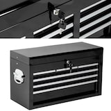 thumbnail of tectake Carrello portautensili con 10 scomparti - nero - 402803