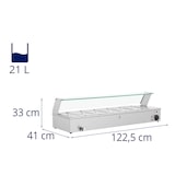 thumbnail of Royal Catering Baño maría - 6 contenedores GN 1/3 -