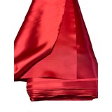 thumbnail of 30 metres Tissu Doublure satin satinée uni ROUGE largeur 150 cm