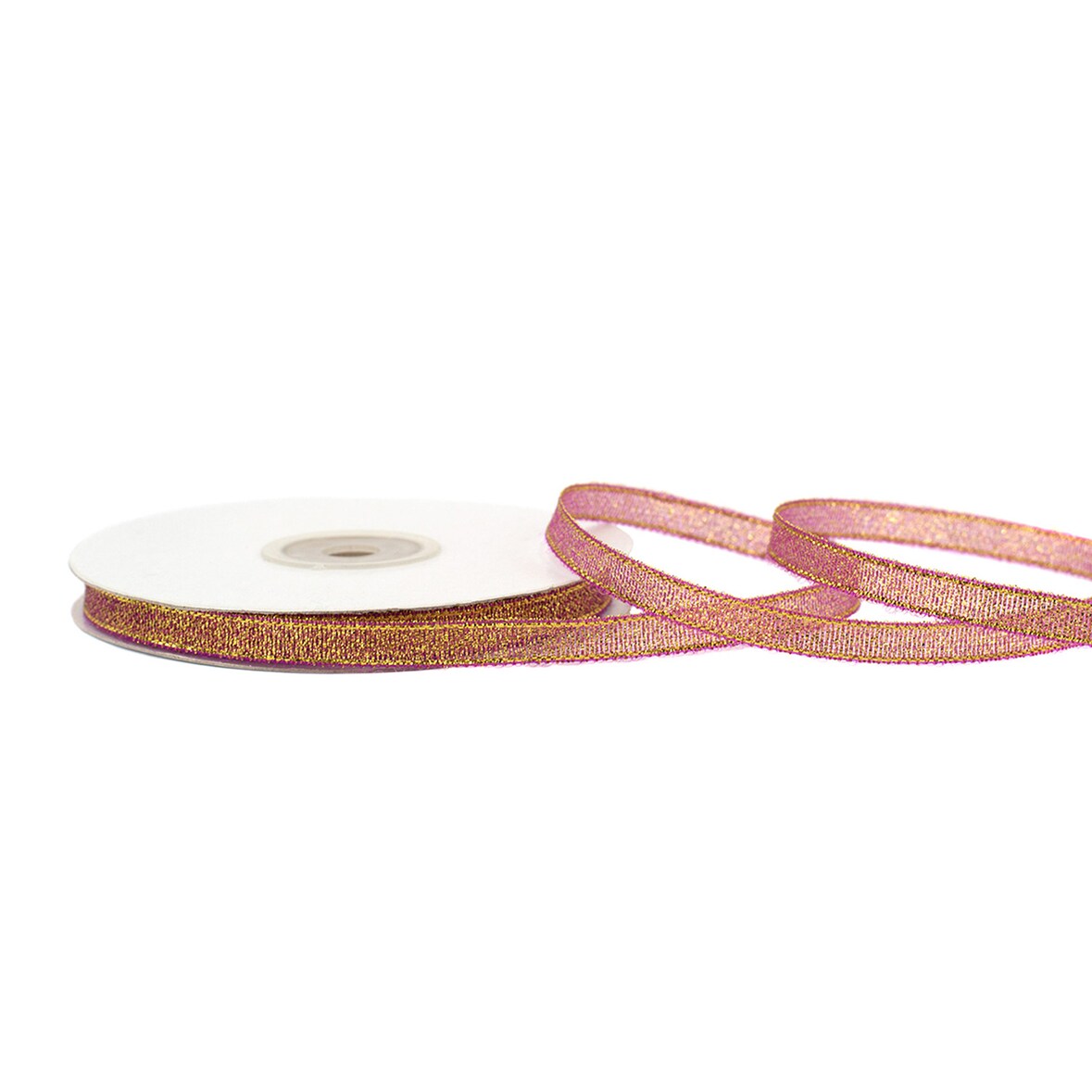 32m Rolle Lurexband 6mm Netzband Glitzerband Dekoband Weihnachten Hochzeit Geschenkband Schleifenband Zierband Weihnachten Weihnachtsband Rot Gold