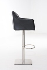 thumbnail of CHEFGASTRO Barhocker PHILADELPHIA Edelstahl HxBxT 88x64x45cm Kunstleder Schwarz Barstuhl