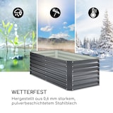 thumbnail of High Grow Straight Hochbeet 180 x 60 x 90 cm 970 l Stahl verzinkt Anthrazit
