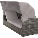 thumbnail of Rattan Lounge mit Aluminiumgestell San Marino  
1