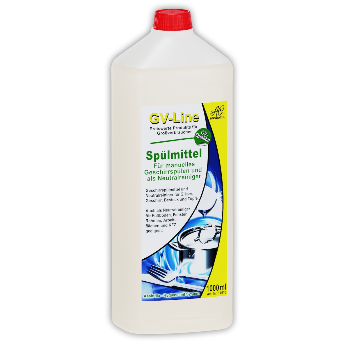 Assindia Geschirr-Spülmittel GV Line 1000ml