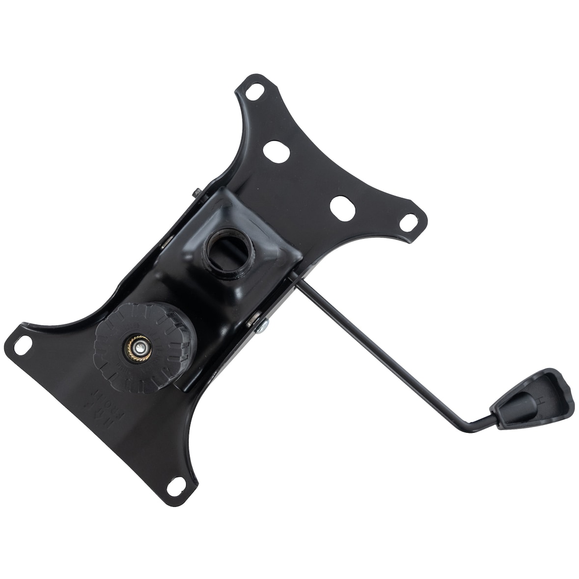 Suporte para assento de cadeira de escritório preto