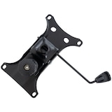 thumbnail of Suporte para assento de cadeira de escritório preto