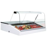 thumbnail of KBS multifunctionele vitrine 1700x945x730 mm opzetkast met schuifpanelen, wit