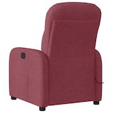 thumbnail of vidaXL Massagesessel Elektrisch Weinrot Stoff