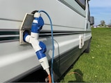 thumbnail of Cable con enchufe macho schuko a enchufe hembra cee