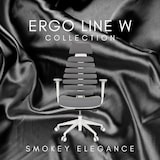 thumbnail of Bürostuhl / Drehstuhl ERGO LINE W Stoff smokey elegance hjh OFFICE