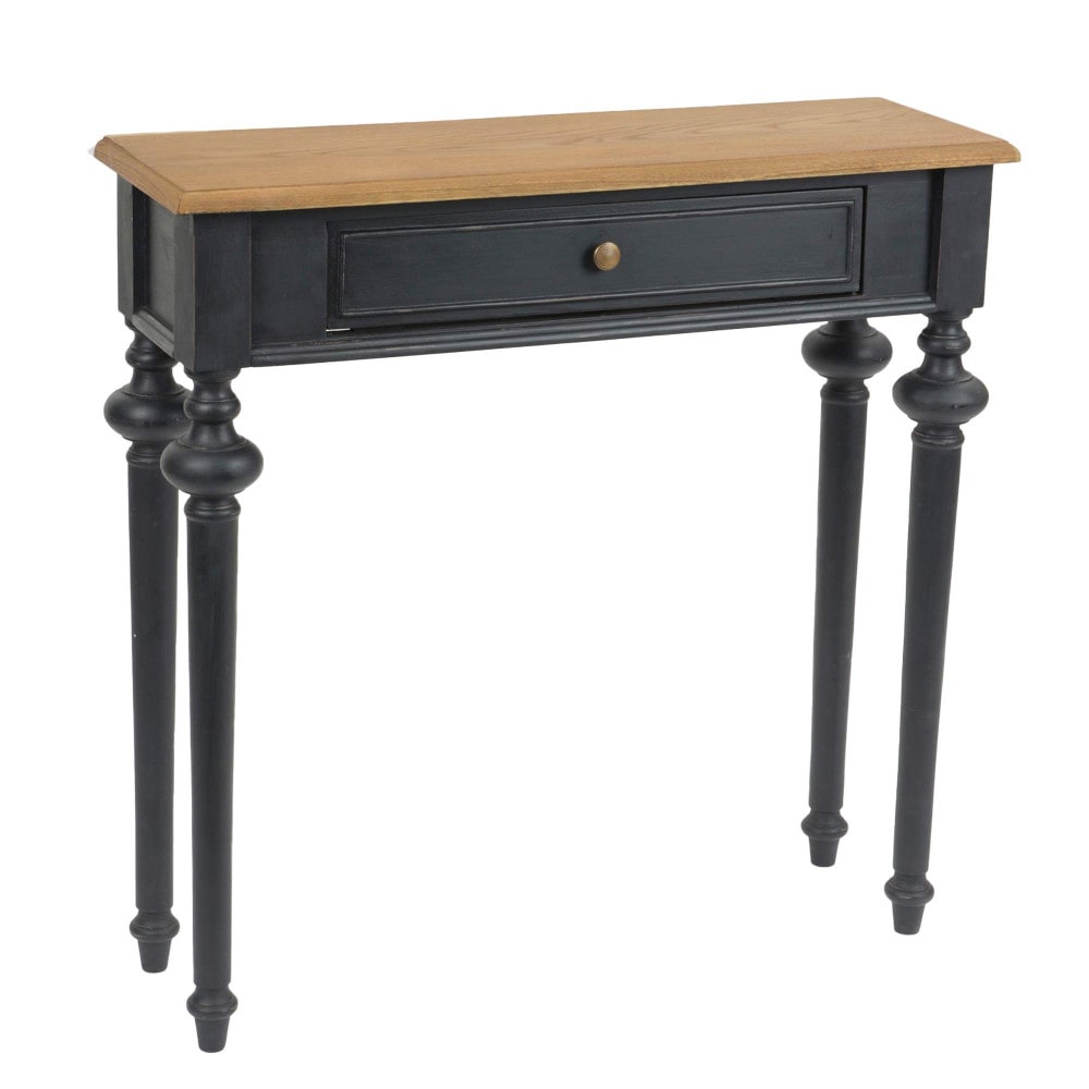 Console 1 tiroir New légende -  Multicolore Autre forme Bois Amadeus 25.00x80.00 cm