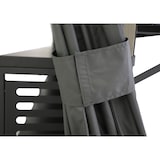 thumbnail of METRO PROFESSIONAL Pavilhão-bar com toldo Mayfield, metal/poliéster, 3 x 3 m, hidrófugo, cinzento escuro