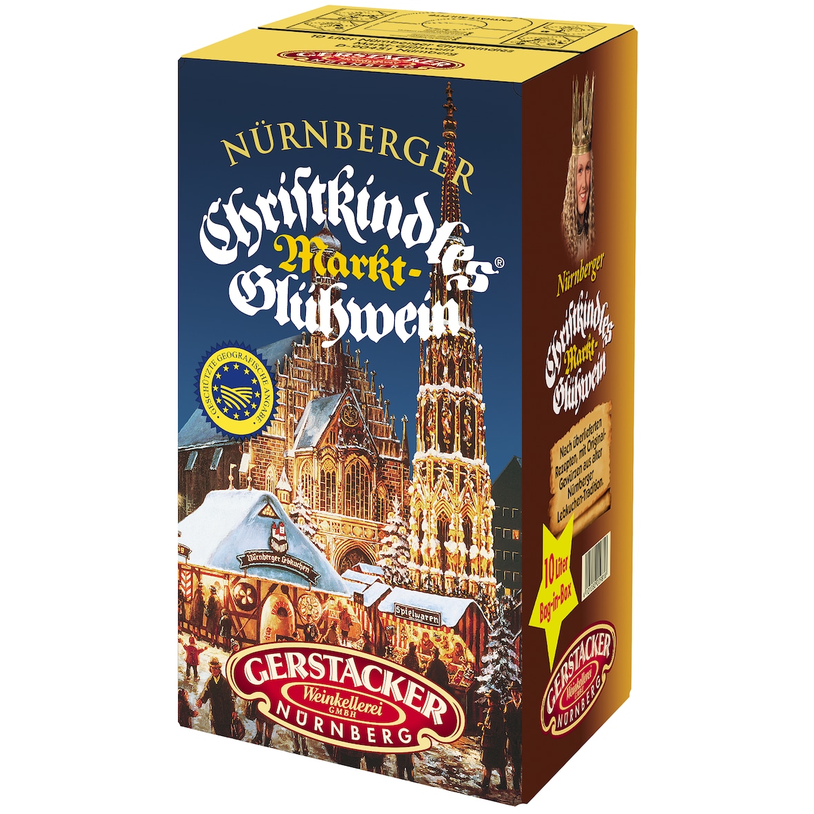 Gerstacker Nürnberger Christkindles® Markt-Glühwein g.g.A. 10l Bag in Box