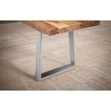 thumbnail of Esszimmerbank FineBuy Sitzbank Akazie Massivholz Essbank Baumkante Küchenbank