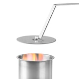 thumbnail of 3x Edelstahl Dosen Edelstahldose + 1x Flammenkiller Edelstahl