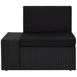 thumbnail of vidaXL 3-delige Loungeset poly rattan zwart